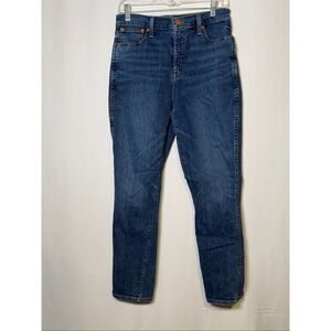 J. Crew Jeans Hi Rise Vintage Classic Blue Jeans with Pockets size 28 / inseam 2